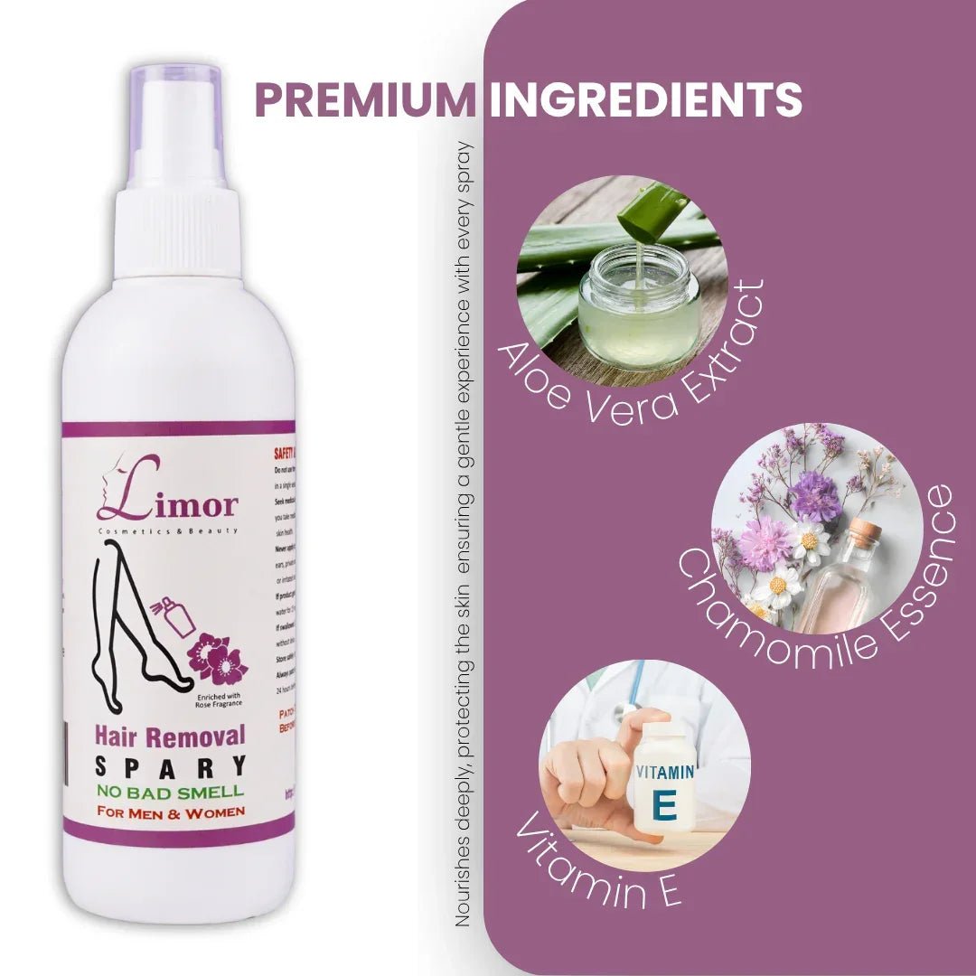 LIMOR Hair Removal Spray - Limor Cosmetics